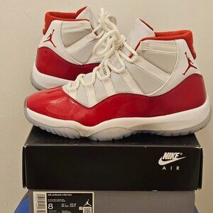 Air Jordan 11 Retro Cherry Size 8 Men's Excellent Condition 9-10
